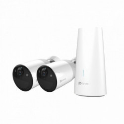 EZVIZ BC1-B2 Telecamera di sicurezza IP a batteria - Kit 2 cam + base