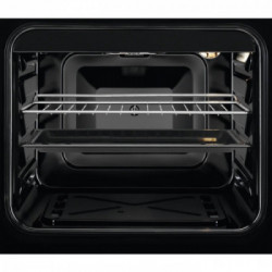 Electrolux LKK500000W - Cucina a Gas, 4 Fuochi a Gas + 1 Forno Elettrico, Classe A
