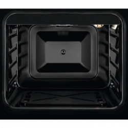 Electrolux LKK500000W - Cucina a Gas, 4 Fuochi a Gas + 1 Forno Elettrico, Classe A