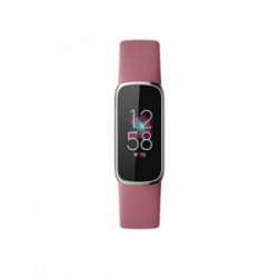Fitbit Luxe AMOLED Braccialetto per rilevamento di attività Rosa, Platino
