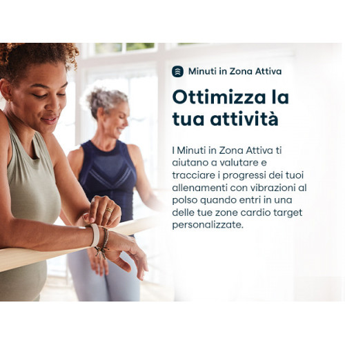 Fitbit Luxe AMOLED Braccialetto per rilevamento...