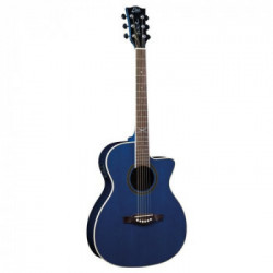 Chitarra acustica Eko NXT A100CE See Through Blue