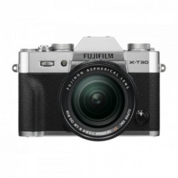 Fujifilm X -T30 II + 18-55mm Corpo MILC 26,1 MP X-Trans CMOS 4 9600 x 2160 Pixel Argento, Nero