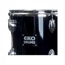 Batteria acustica Eko ED-200 Drum Kit Black 5 pz. Black