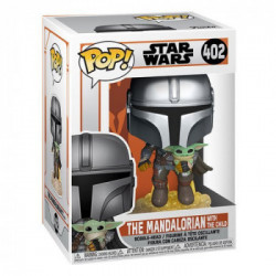 Personaggio collezione Funko Pop! Heroes Star Wars The Mandalorian wit