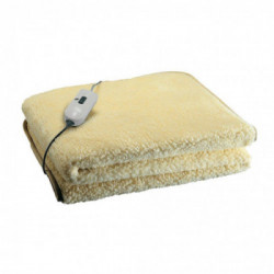 Imetec SGR 16233 Softly - Scaldaletto Singolo, 50% Lana, 150 x 80 cm