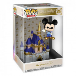 Personaggio collezione Funko Pop! Town Disney WDW 50th Castle & Mickey