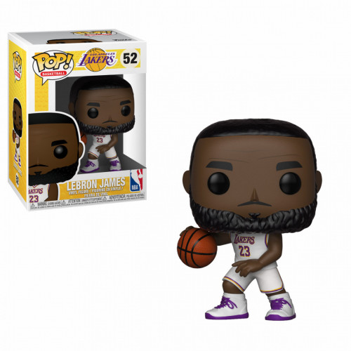 FUNKO POP NBA: Lakers - Lebron James (White...
