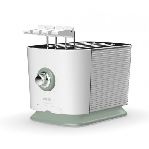 Imetec GranToast 2 fetta/e 600 W Verde, Bianco
