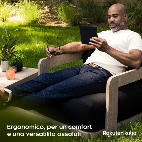 Rakuten Kobo Sage lettore e-book Touch screen...