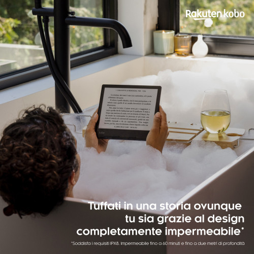 Rakuten Kobo Sage lettore e-book Touch screen...