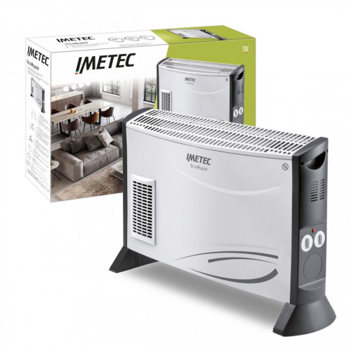 Imetec Eco Rapid Interno Grigio, Bianco 2000 W...