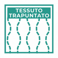 Imetec 16804 coperta/cuscino elettrico Coperta elettrica 55 W Bianco Tessuto