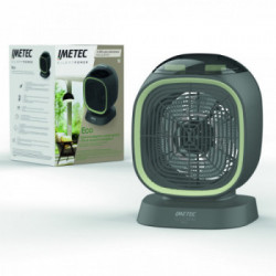 Imetec Silent Power Eco Interno Verde, Grigio 2100 W Riscaldatore ambiente elettrico con ventilatore