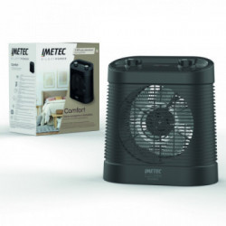 Imetec Silent Power Comfort Interno Nero 2100 W Riscaldatore ambiente elettrico con ventilatore