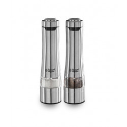 Russell Hobbs 23460-56 Set macina sale e pepe Acciaio inossidabile e lama in ceramica