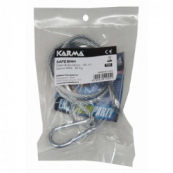 Karma Italiana SAFE 5MM cavo di sicurezza Argento 0,95 m