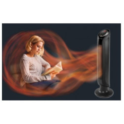 Rowenta SO9420 stufetta elettrica Stufetta con elettroventola Interno Nero 2400 W