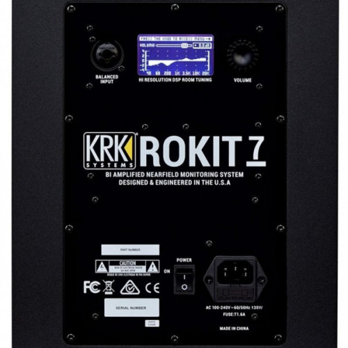 KRK Rokit RP7 G4 2-vie Nero Cablato 145 W