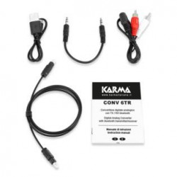Karma Italiana CONV 6TR wireless audio transmitter 10 m Nero
