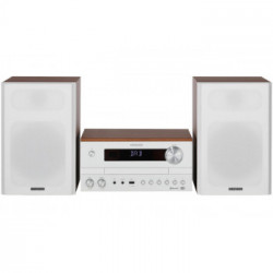 Kenwood M-820DAB Microsistema audio per la casa Bianco, Legno 50 W