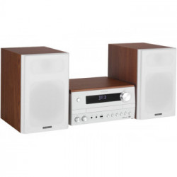Kenwood M-820DAB Microsistema audio per la casa Bianco, Legno 50 W