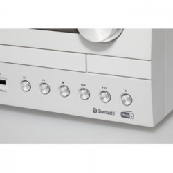 Kenwood M-820DAB Microsistema audio per la casa Bianco, Legno 50 W