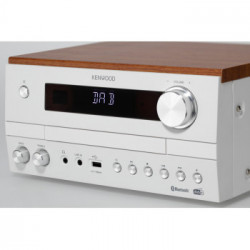Kenwood M-820DAB Microsistema audio per la casa Bianco, Legno 50 W