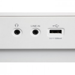 Kenwood M-820DAB Microsistema audio per la casa Bianco, Legno 50 W