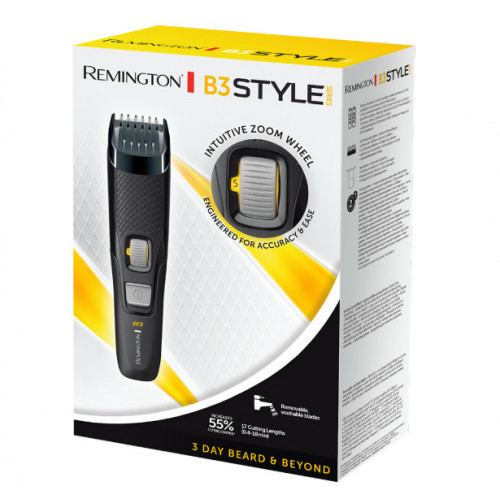 Remington MB3000 regolabarba Nero, Grigio