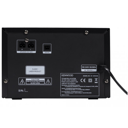 Kenwood Electronics M-420DAB set audio da casa...