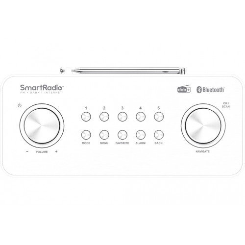 Kenwood CR-ST100S-W radio Internet Bianco