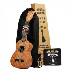 Ukulele Kala Learn To Play Ukulele Starter Kit Mogano KALA-LTP-S