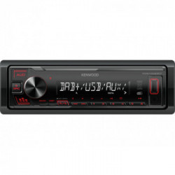 Kenwood KMM-DAB307 Ricevitore multimediale per auto Nero 200 W