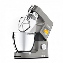 Kenwood KWL90.244SI Titanium Chef Patissier XL - Impastatrice con Funzione Peso e Ciotola Riscaldante