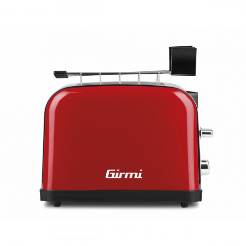 Girmi TP56 tostapane 2 fetta/e Rosso, Acciaio...