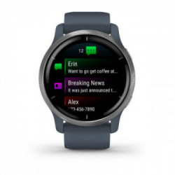 Garmin Venu 2 3,3 cm (1.3") 45 mm AMOLED Argento GPS (satellitare)