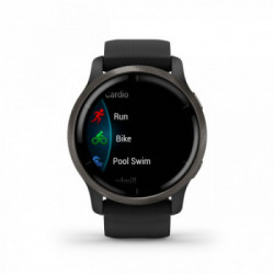 Garmin Venu 2 orologio sportivo Touch screen Bluetooth 416 x 416 Pixel Nero