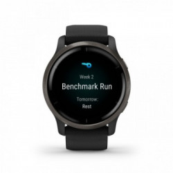 Garmin Venu 2 orologio sportivo Touch screen Bluetooth 416 x 416 Pixel Nero