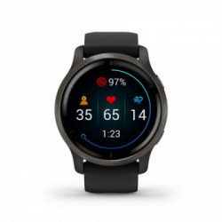 Garmin Venu 2 orologio sportivo Touch screen Bluetooth 416 x 416 Pixel Nero