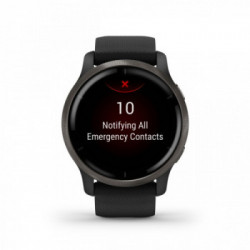 Garmin Venu 2 orologio sportivo Touch screen Bluetooth 416 x 416 Pixel Nero