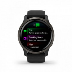 Garmin Venu 2 orologio sportivo Touch screen Bluetooth 416 x 416 Pixel Nero