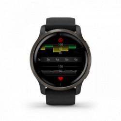 Garmin Venu 2 orologio sportivo Touch screen Bluetooth 416 x 416 Pixel Nero