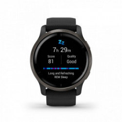 Garmin Venu 2 orologio sportivo Touch screen Bluetooth 416 x 416 Pixel Nero