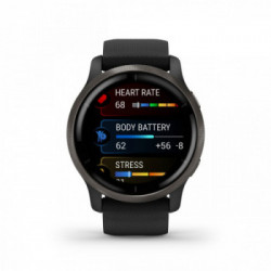 Garmin Venu 2 orologio sportivo Touch screen Bluetooth 416 x 416 Pixel Nero