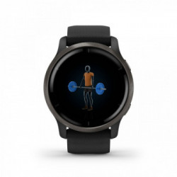 Garmin Venu 2 orologio sportivo Touch screen Bluetooth 416 x 416 Pixel Nero