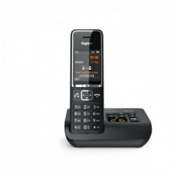 Gigaset COMFORT 550A Telefono analogico/DECT Identificatore di chiamata Nero