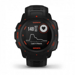 Garmin Instinct Esports Edition MIP Nero, Rosso GPS (satellitare)