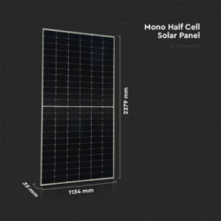 V-TAC PACK 12 PANNELLI SOLARI - Modulo Fotovoltaico Monocristallino 545W 2279*1134*35mm 