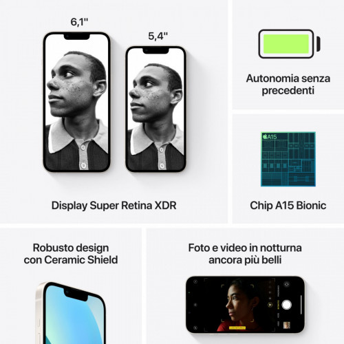 Apple iPhone 13 128GB Galassia *ESTENSIONE...